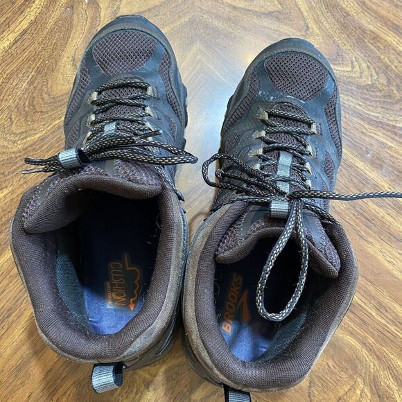 MERRELL Hiking Boots Men\'s 13 Vibram Sole Select Dry Brown J36981 READ main image 12